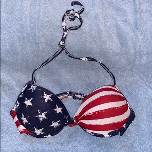 Americana bathing suite top